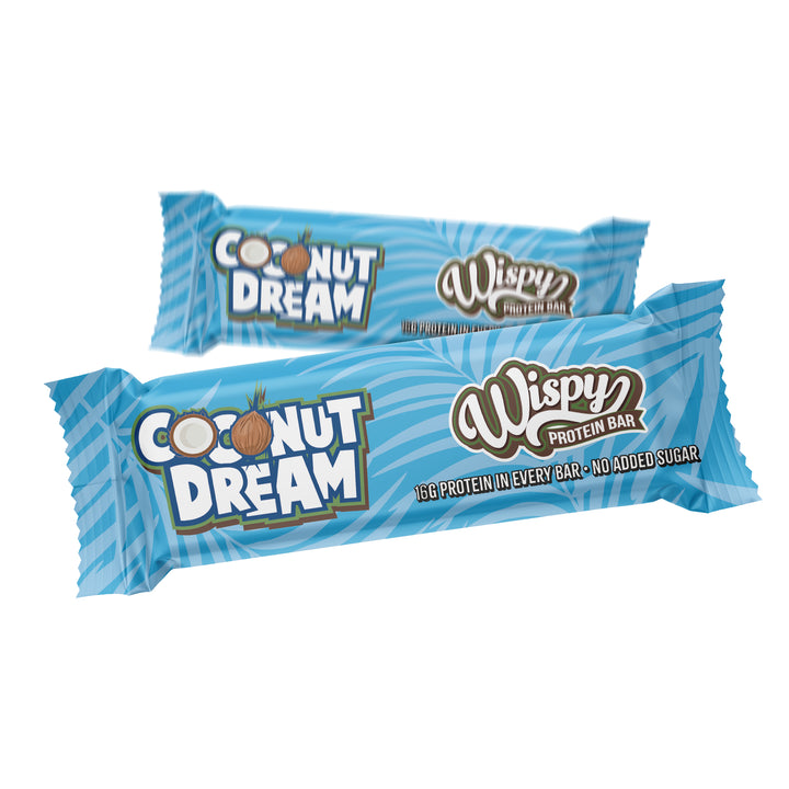 Wispy Protein Bar - Coconut Dream (55g) - OBS! BEDST FØR 23/4-26