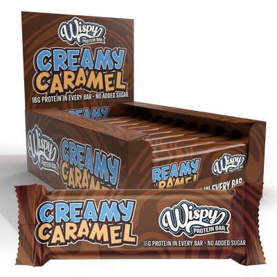 Wispy Protein Bar - Creamy Caramel (10x 55g)