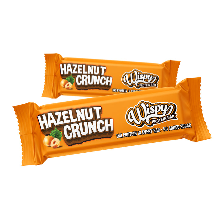 Wispy Protein Bar - Hazelnut Crunch (55g) - OBS! BEDST FØR 22/7-26