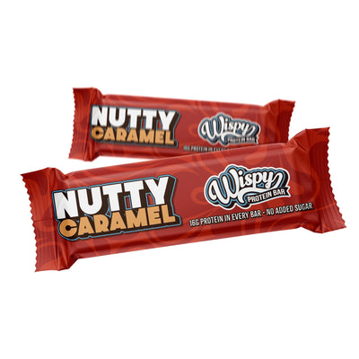 GRATIS - Wispy Protein Bar - Nutty Caramel (55g)