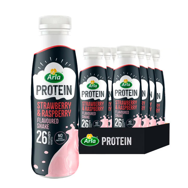 Arla Protein Drink - Strawberry & Raspberry (8x500g)
