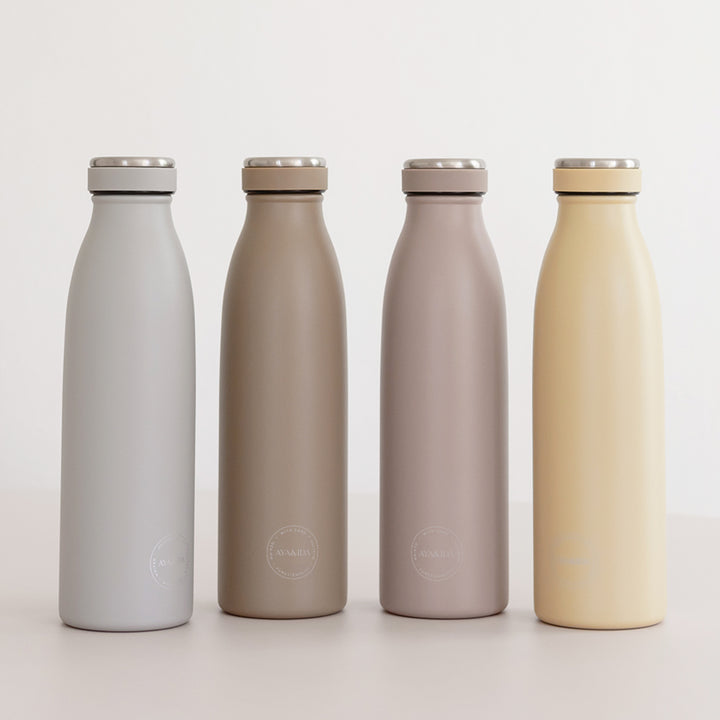 AYA&IDA Drikkeflaske - Cream Beige (750ml)