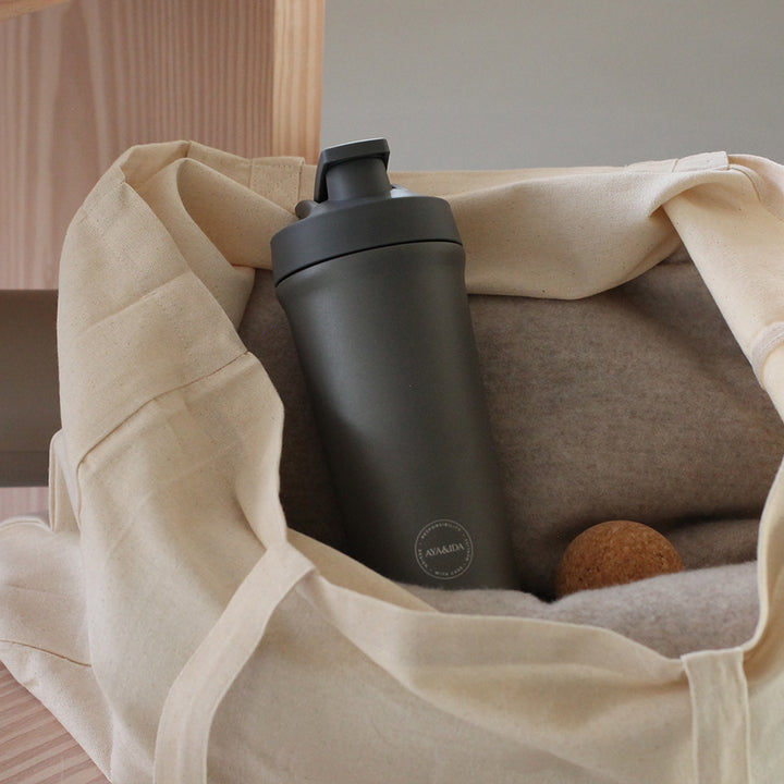 AYA&IDA Shaker Bottle - Cream Beige (750ml)