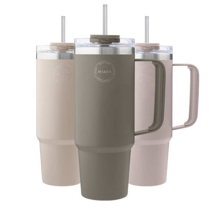 AYA&IDA Thermo Cup with Straw (885ml)