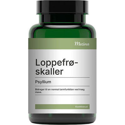 Mezina Loppefrøskaller Psyllium 180 kapsler