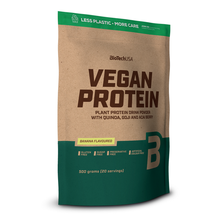 BioTechUSA Vegan Protein 500 g Banana