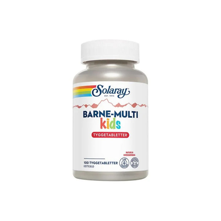Solaray Barne-Multi kids tyggetabletter (100 tab)