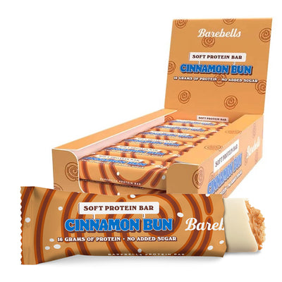 Barebells Soft Protein Bar - Cinnamon Bun (12x 55g)
