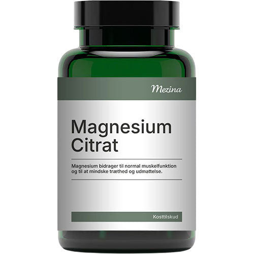 Mezina Magnesium Citrat, 180 kapsler
