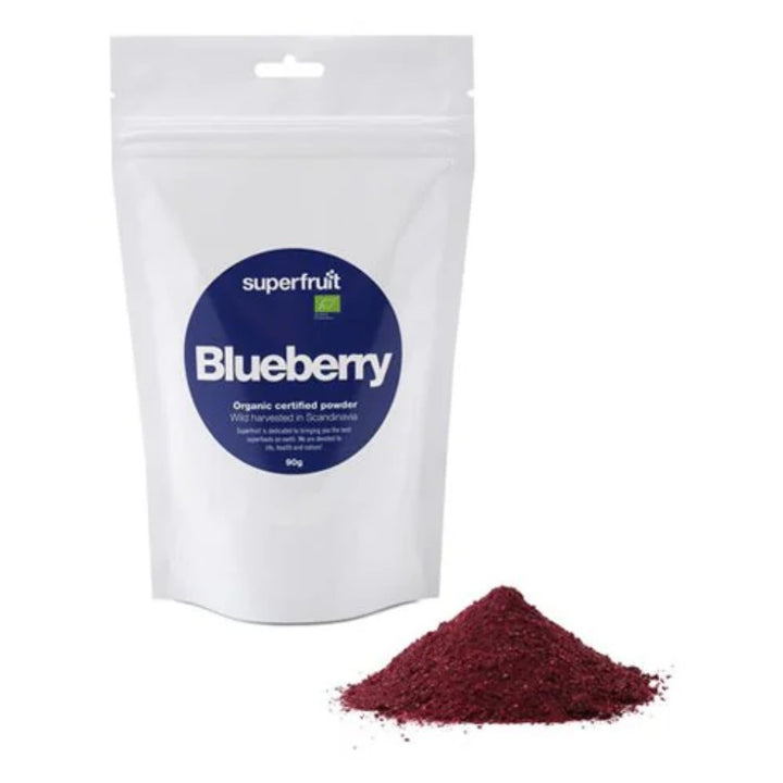 Superfruit Blåbær Pulver Ø (90g)