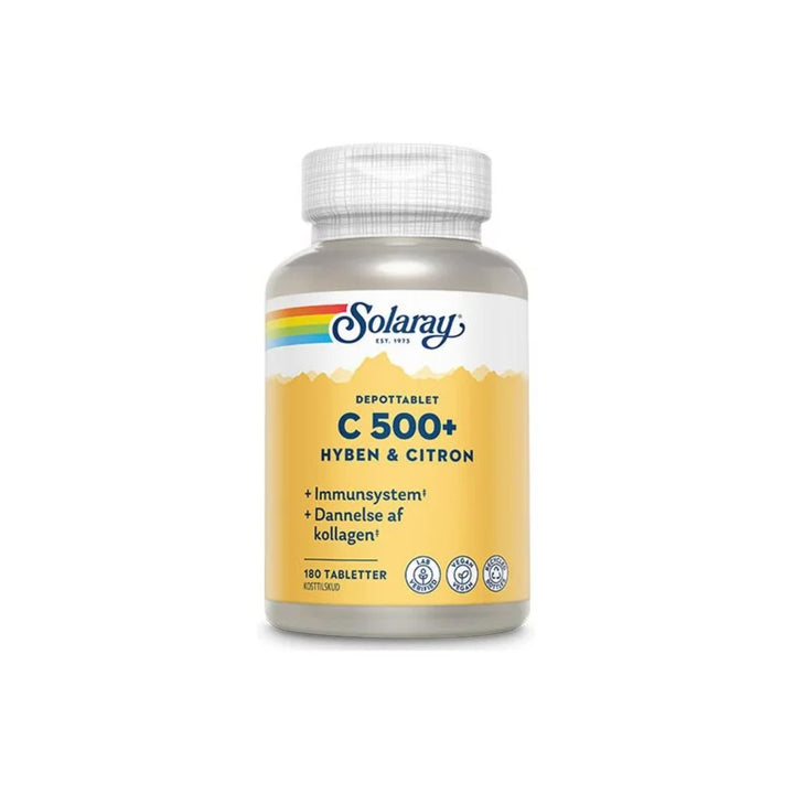 Solaray C 500+ Hyben & Citron (180 tab)
