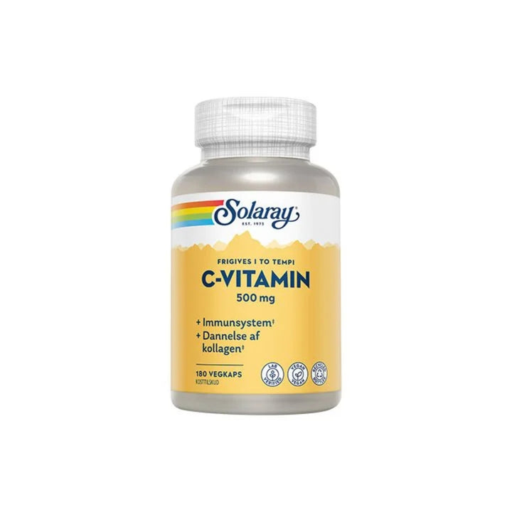 Solaray C-vitamin 500 mg (100 kap)