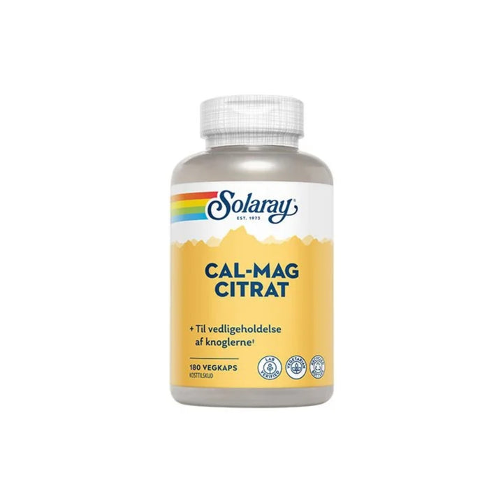 Solaray Cal-Mag Citrat (180 kap)