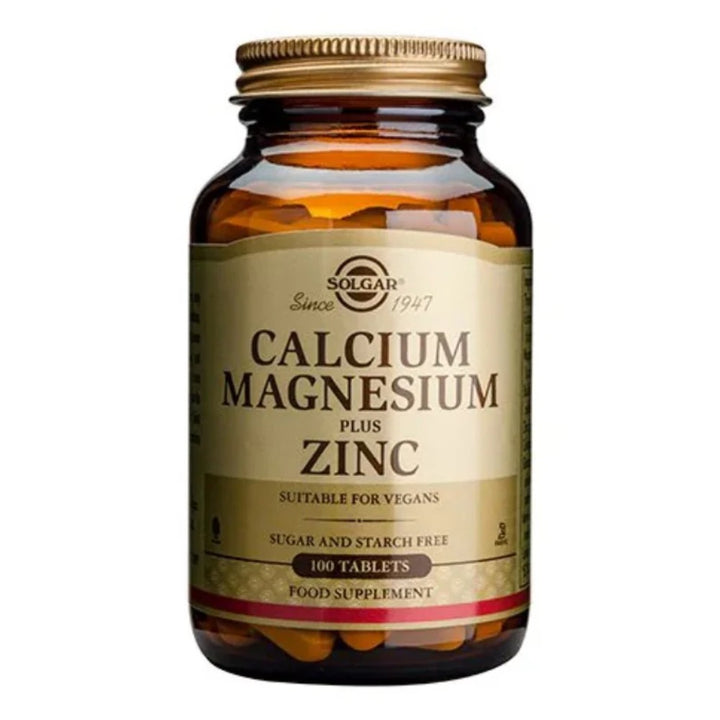 Solgar Calcium Magnesium Zinc (100 tab)