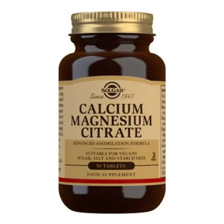Solgar Calcium Magnesium Citrate (50 tab)