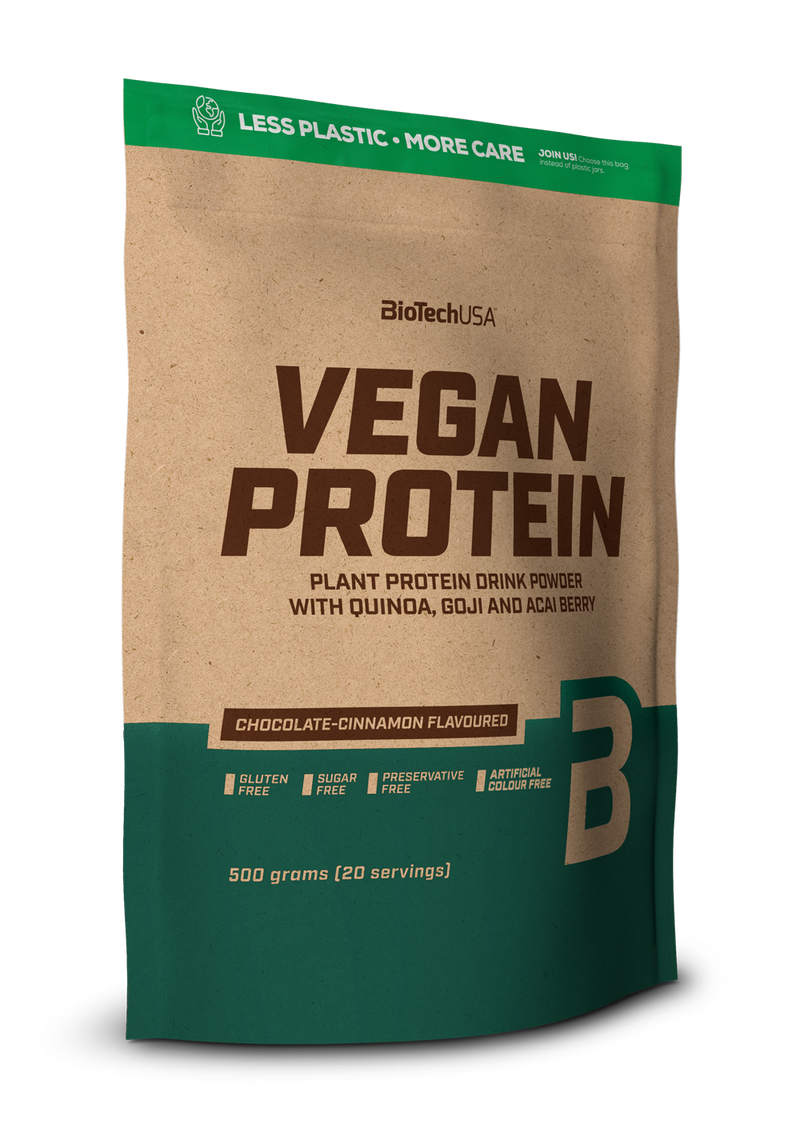 BioTechUSA Vegan Protein (500g) - Chocolate Cinnamon