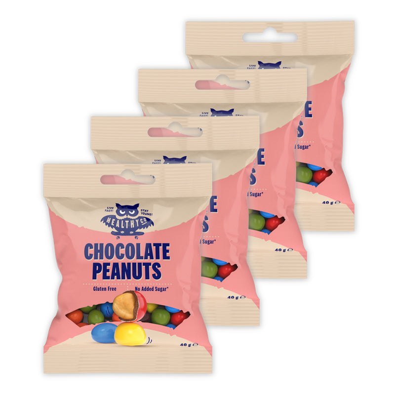 HealthyCo - Chocolate Peanuts (6x40g)