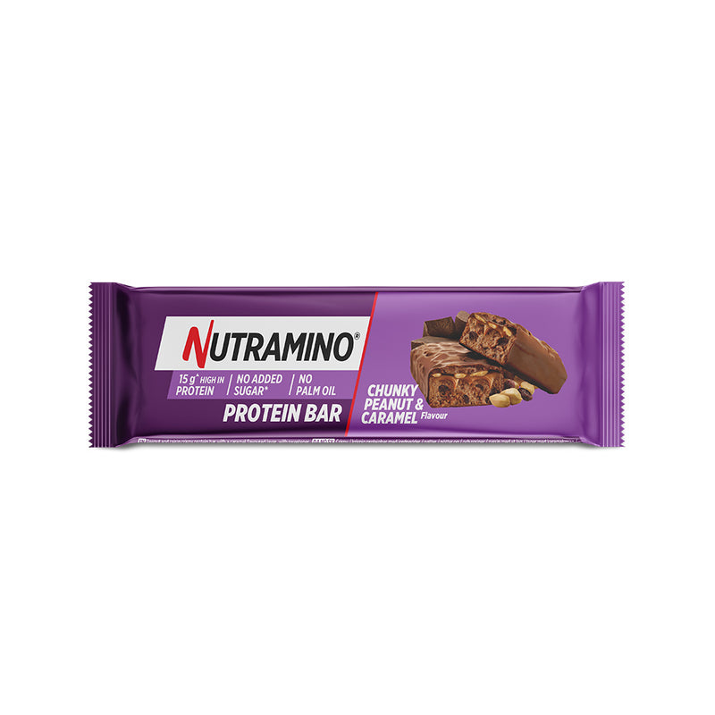 Nutramino Protein Bar - Chunky Peanut & Caramel (55g)