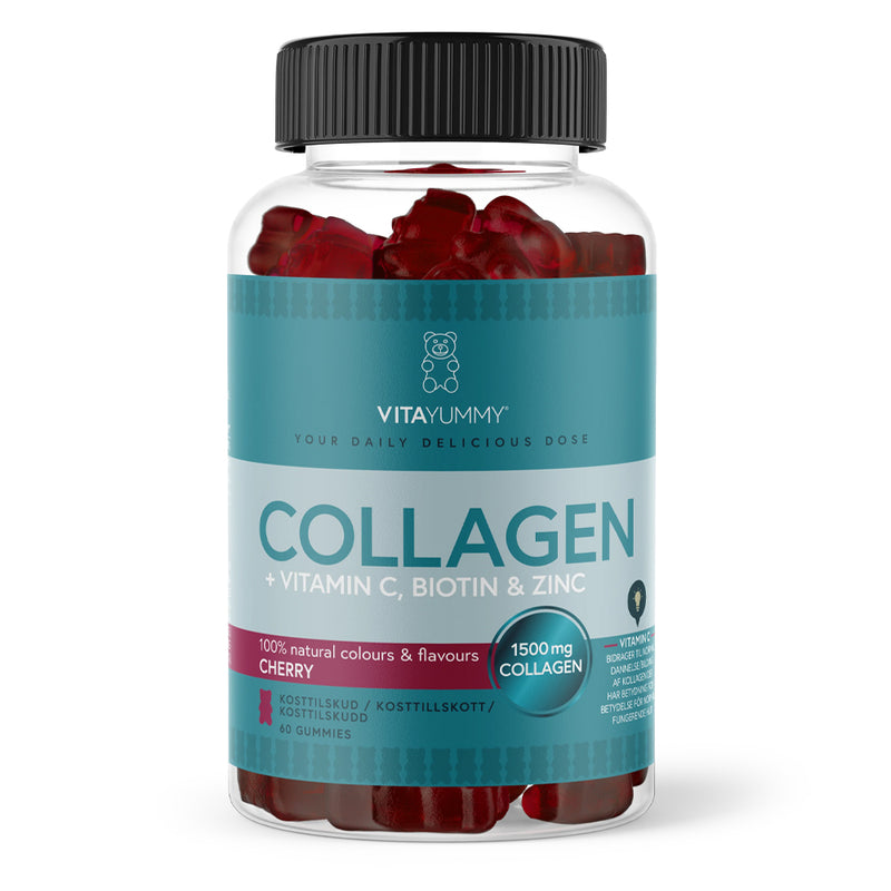 VitaYummy Collagen - Cherry (60 stk)