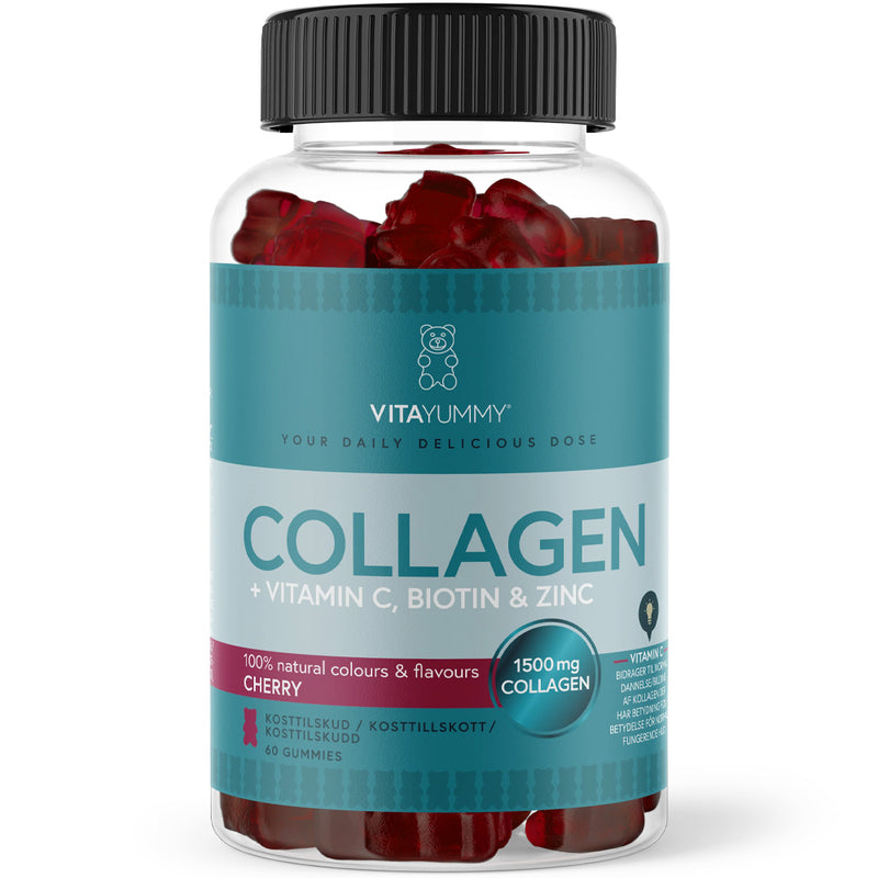VitaYummy Collagen - Cherry (60 stk)