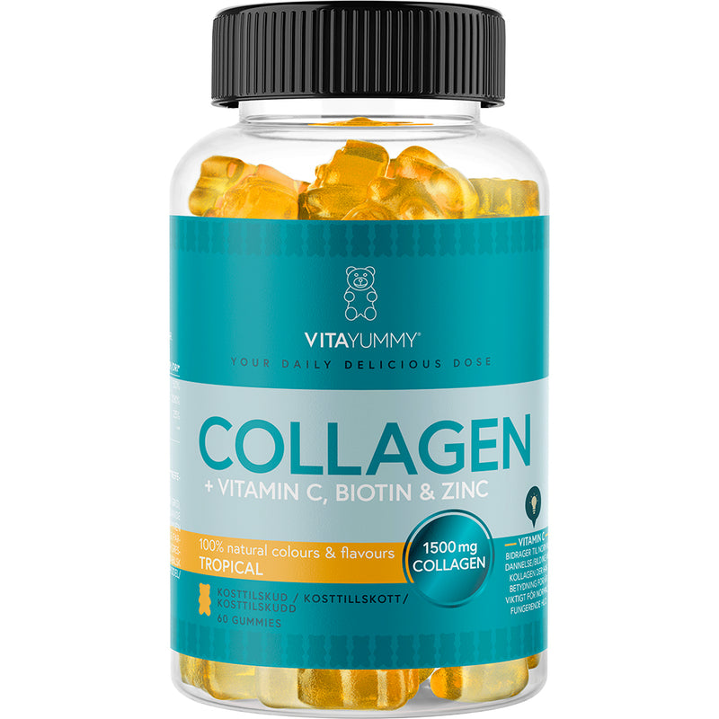 VitaYummy Collagen - Tropical (60 stk)