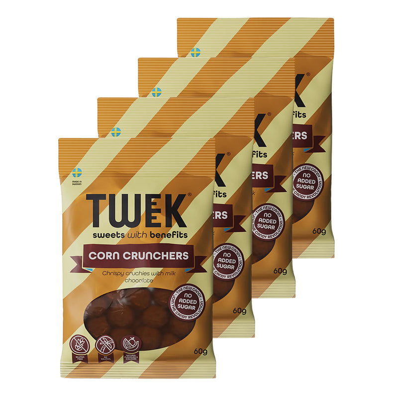 TWEEK Candy - Corn Crunchers (4x60g)