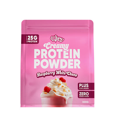 Wispy Creamy Protein (300g) - Raspberry White Chocolate