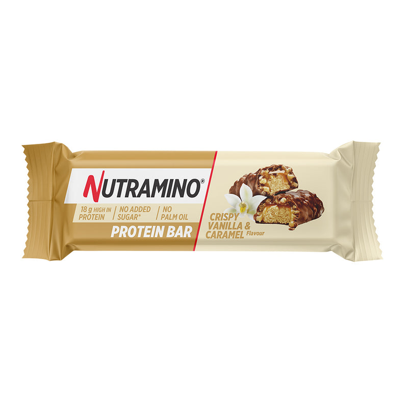 Nutramino Protein Bar - Crispy Vanilla & Caramel (55g)