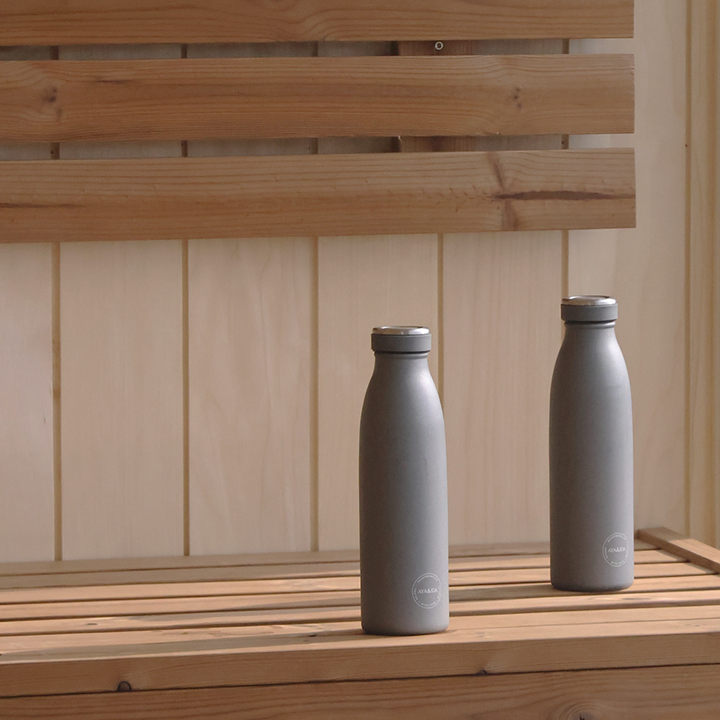 AYA&IDA Drikkeflaske - Cream Beige (500ml)