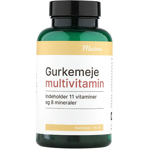 Mezina Gurkemeje + multivitamin, 180 tabletter