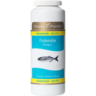 Fitness Pharma Fiskeolie ØKO (200 stk)