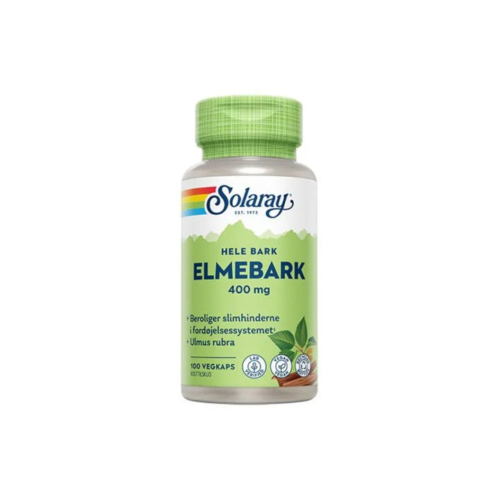 Solaray Elmebark 400 mg (100 kap)