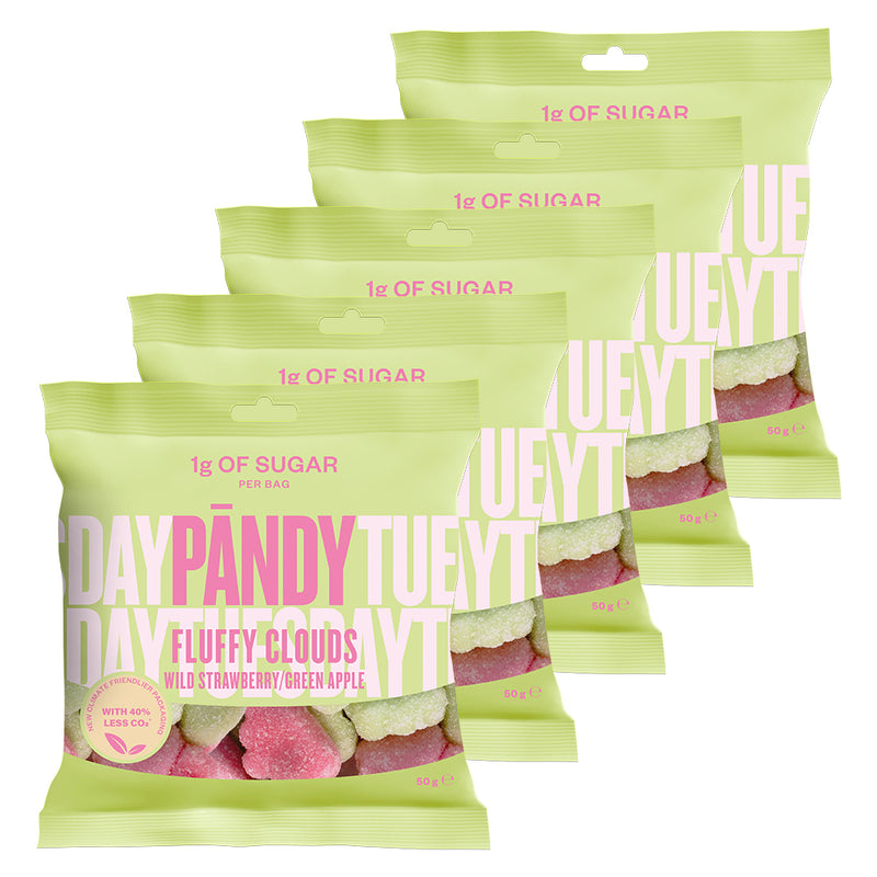 Pandy Strap PANDY CANDY - Sour Fish (6x50g) – Køb sukkerfri slik hos Muscle House!