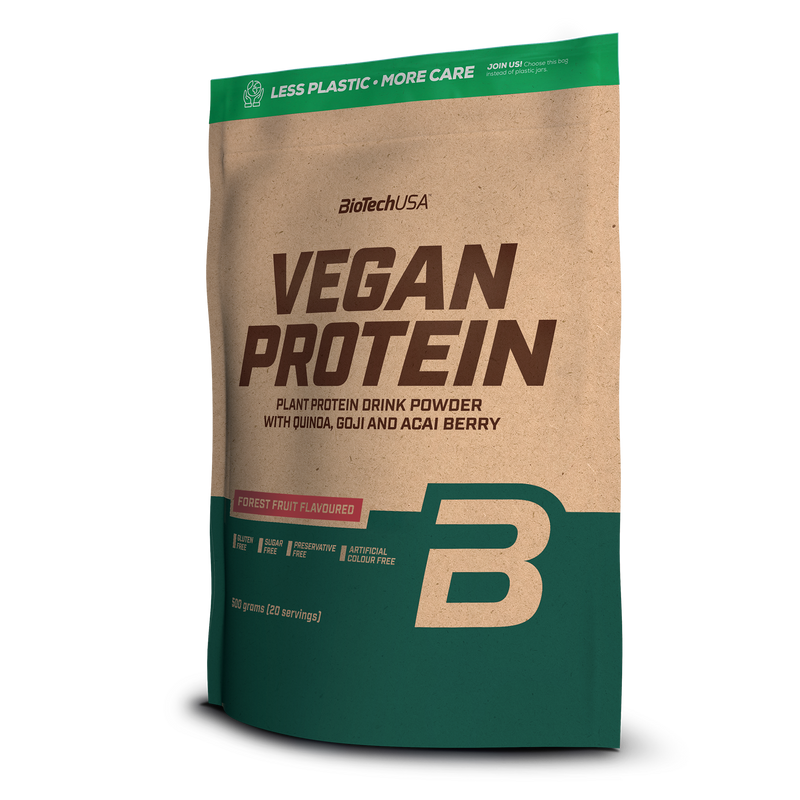 BioTechUSA Vegan Protein (500g) - Forrest Fruit