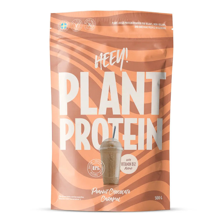 Heey! Vegan Protein - Peanut Chocolate Caramel (500g)
