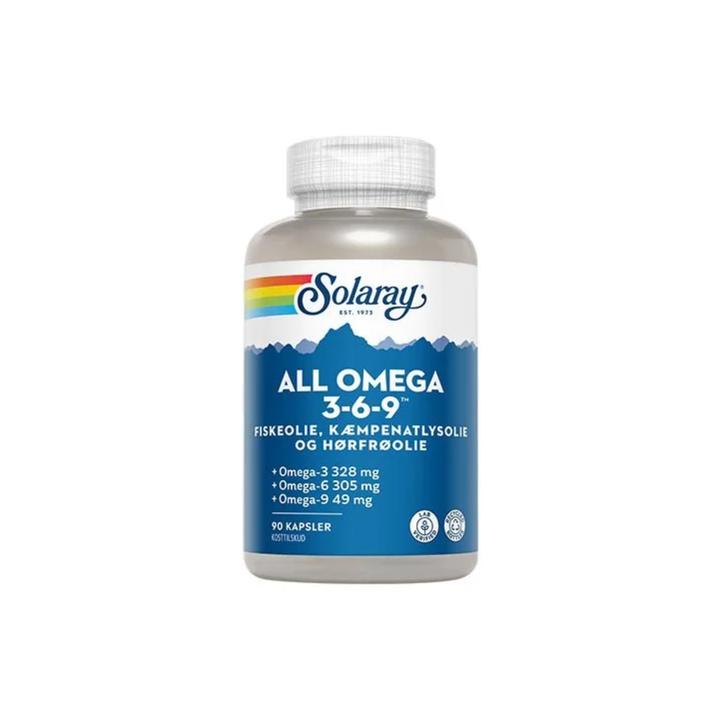 Solaray All Omega 3-6-9 (90 kap)