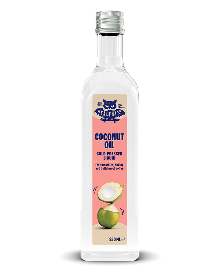 HealthyCo Oil - Liquid Coconut Oil Cold Pressed (250ml)