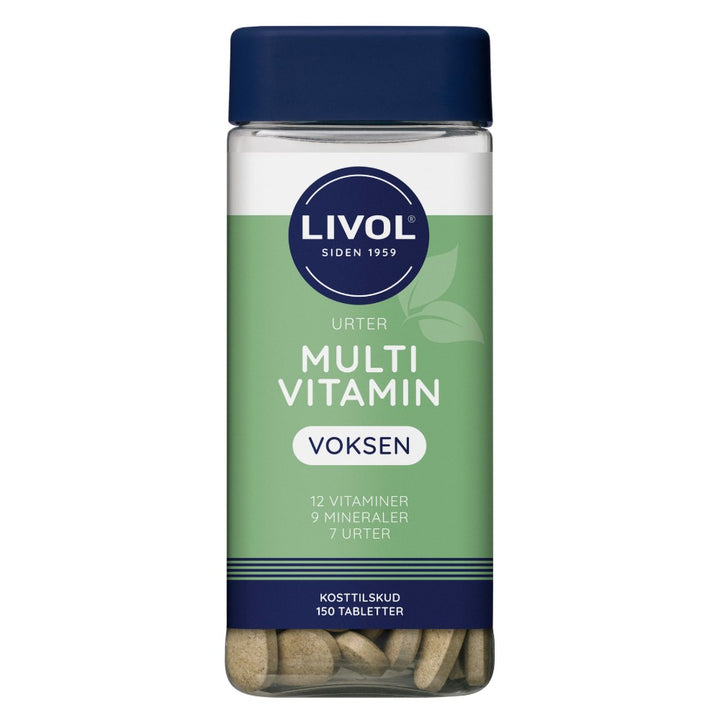 Livol Multivitamin med urter 150 stk