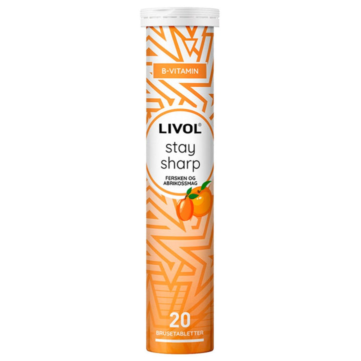 Livol Stay Sharp Peach Apricot Brus 20 stk