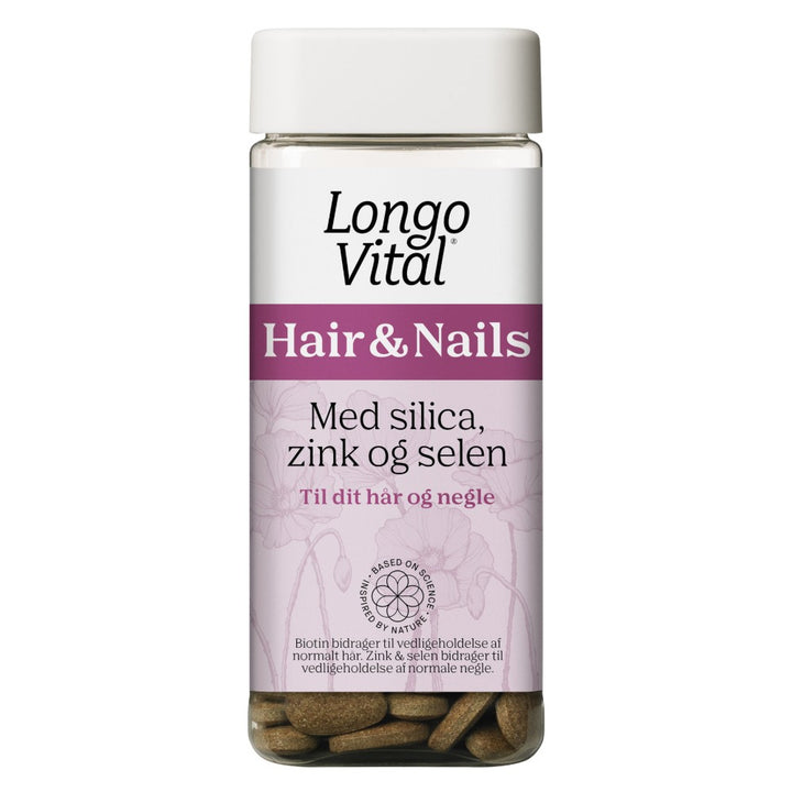 LongoVital Hair & Nails 180 stk