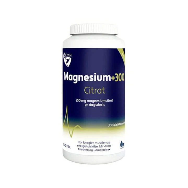 Biosym Magnesium +300 Citrat (160 kapsler)