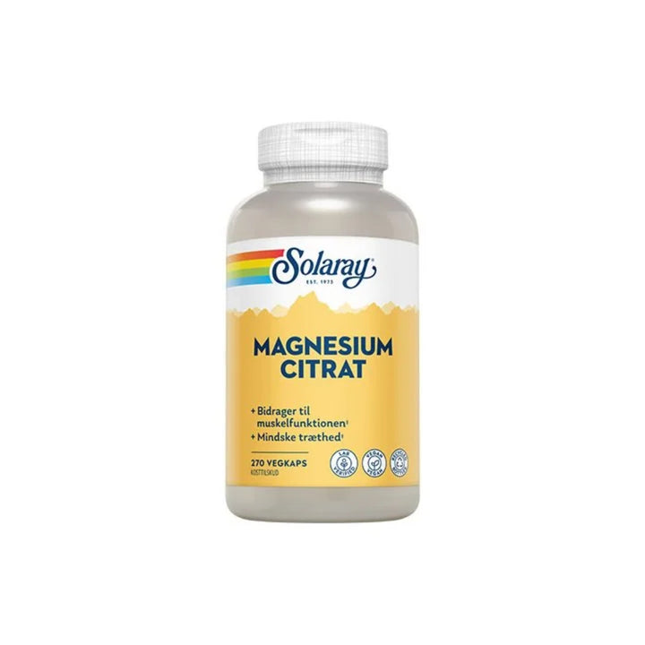 Solaray Magnesium Citrat (90 kap)