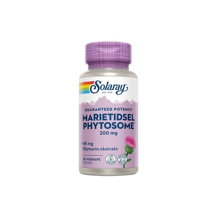 Solaray Marietidsel Phytosome (30 kap)