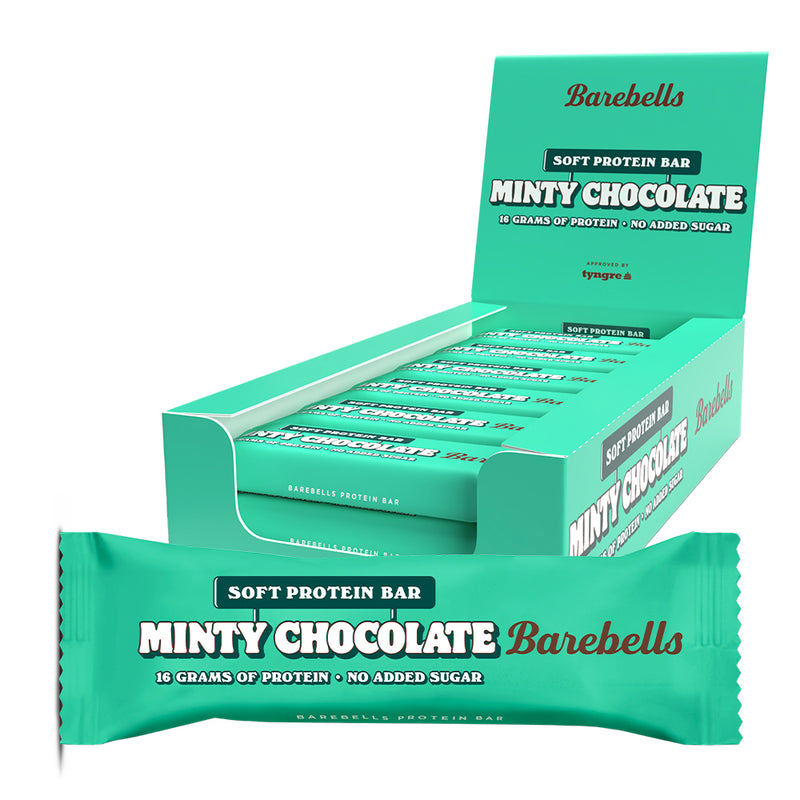 Barebells Soft Protein Bar - Minty Chocolate (12x 55g)