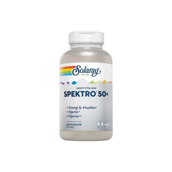 Solaray Multivitamin Spektro50+ (200 kap)