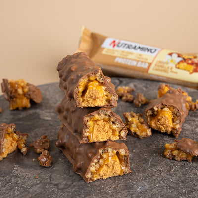 Nutramino Protein Bar - Crispy Vanilla & Caramel (55g)