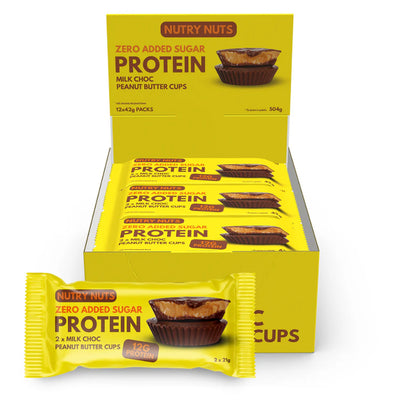 Nutry Nuts Peanut Butter Cups - Milk Chocolate (12x 42g)