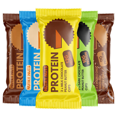 Nutry Nuts Peanut Butter Cups - Bland Selv (12x 42g)
