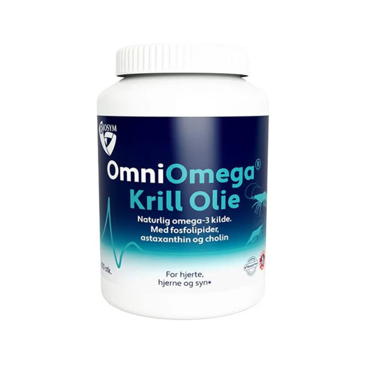 Biosym OmniOmega Krill Olie (100 kapsler)
