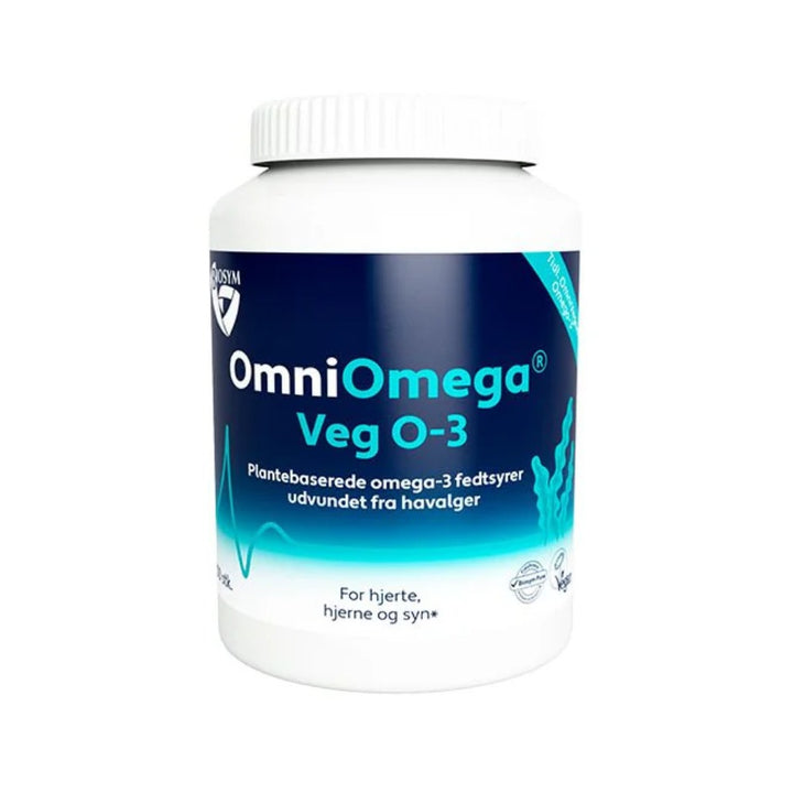 Biosym OmniOmega Veg O-3 (100 kapsler)
